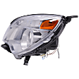 2010-2015 Chevrolet Equinox - Driver Side Headlight, with Bulb, Halogen, LTZ Model, Projector Type