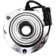 2003 Chevrolet S10 LS - Front, Driver or Passenger Side Wheel Hub, 4-Wheel ABS, 4WD, 5 Lugs, With Bearing, With Sensor