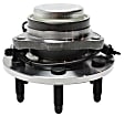 2011 Chevrolet Silverado 1500 LT - Front, Driver or Passenger Side Wheel Hub, RWD, 6 Lugs, With Bearing, With Sensor