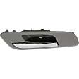2007 Cadillac Escalade ESV - Front, Driver Side Gray bezel with chrome lever Interior Door Handle, Without Door Lock Hole