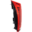 2008-2014 Cadillac CTS - Driver Side Tail Light, with Bulb, Halogen, Clear and Red Lens, Sedan, 2nd Gen, CAPA CERTIFIED