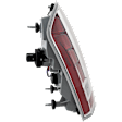 2012-2014 Chrysler 300 - Driver Side Tail Light, with Bulb, Halogen, Clear and Red Lens, CAPA CERTIFIED