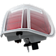 2012-2014 Chrysler 300 - Driver Side Tail Light, with Bulb, Halogen, Clear and Red Lens, CAPA CERTIFIED