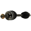 Front, Passenger Side Axle Assembly - Sold Individually, 1.8L, 4Cyl