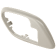 Front, Driver Side, Interior, Door Handle Trim, Plastic, Gray