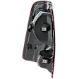 Passenger Side Halogen Tail Light, with Bulb, CAPA Certified