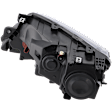 2010-2012 Ford Fusion - Passenger Side Headlight, with Bulb, Halogen, Clear Lens, CAPA Certified