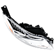 Passenger Side Headlight, with Bulb, Halogen, Chrome Interior, S Model, CAPA Certified