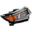 Passenger Side Headlight, with Bulb, Halogen, SE/SEL/Limited Models