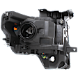 2013-2014 Ford F-150 - Driver Side Headlight, without Bulb, HID/Xenon, Chrome Trim, CAPA CERTIFIED