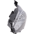 2014-2019 Ford Fiesta - Driver Side Headlight, with Bulb, Halogen, Except Titanium Model, CAPA Certified