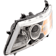 2012 Honda Odyssey - Driver Side Halogen Headlight, With bulb(s), OE Replacement