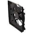 A/C Condenser Fan - Passenger side Fan Blade, Motor and Shroud, 4 Cyl., 2.4L Engine