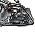 Passenger Side Headlight, with Bulb, HID/Xenon, with HID bulb and ballast, Sedan, without Adaptive Frontlighting System