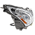 Passenger Side Headlight, with Bulb, HID/Xenon, with HID bulb and ballast, Sedan, without Adaptive Frontlighting System