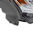 Passenger Side Headlight, with Bulb, HID/Xenon, with HID bulb and ballast