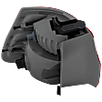 2012 Jeep Grand Cherokee Laredo X - Driver Side, Outer Halogen Tail Light, With bulb(s), Mounts on Body, OE Replacement