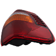 Driver Side Tail Light, with Bulb, Halogen, Amber, Clear and Red Lens, Production Date From November 2001