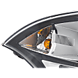 2013 Kia Rio - Driver Side Halogen Headlight, With bulb(s), Hatchback, OE Replacement