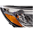 2014-2015 Kia Sorento - Passenger Side Headlight, with Bulb, Halogen, LX Model, Without Auto, Leveling and LED Accent Lights