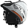 Passenger Side HID/Xenon Headlight, without Bulb, For Models without Adaptive Front-Lighting System, Japan Built Vehicle