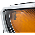 Passenger Side Halogen Headlight, With bulb(s), OE Replacement,, CAPA Certified