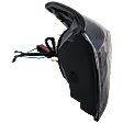 2012 Lexus RX350 - Passenger Side, Outer Halogen Tail Light, With bulb(s), Mounts On Quarter Panel, Canada Built Vehicle, OE Replacement
