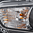 2009-2017 Mitsubishi Lancer - Driver Side Headlight, with Bulb, Halogen, Clear Lens, CAPA Certified