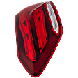 2015 Mercedes Benz E400 Base - Driver Side, Outer Halogen Tail Light, With bulb(s), Mounts on Quarter Panel, OE Replacement