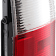2010-2018 Mercedes Benz Sprinter 2500 - Driver Side Tail Light, with Bulb, Halogen, Clear and Red Lens, Base Model