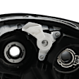 Passenger Side Headlight, without Bulb, Halogen, Clear Lens, CAPA Certified