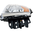 2008-2015 Nissan Armada - Passenger Side Headlight, with Bulb, Halogen, Clear Lens