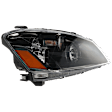 Passenger Side Headlight, without Bulb, HID/Xenon, Clear Lens