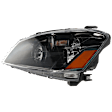 Driver Side Headlight, without Bulb, HID/Xenon, Clear Lens