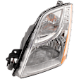 Driver Side Headlight, with Bulb, Halogen, Base/S/SL Models, 4 Cyl., 2.0L Engine