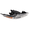 Driver Side Headlight, with Bulb, Halogen, Clear Lens, 4 Cyl., 1.6L Engine