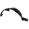 Front, Passenger Side Fender Liner, without Insulation Foam, CAPA Certified