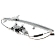 Front, Passenger Side Power Window Regulator, With Motor