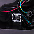 Driver Side Tail Light, with Bulb, Halogen, Clear and Red Lens, Sedan