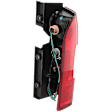 Driver Side Tail Light, with Bulb, Halogen, Clear and Red Lens, Except NV200 Models