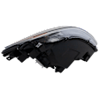Passenger Side Headlight, without Bulb, Halogen, Clear Lens