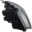 Driver Side Headlight, without Bulb, Halogen, Clear Lens