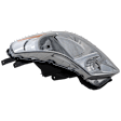 Driver Side Headlight, without Bulb, Halogen, Clear Lens