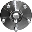 Front, Driver or Passenger Side Wheel Hub, with Bearing