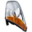 Driver Side Headlight, with Bulb, Halogen, Clear Lens, CAPA Certified