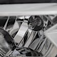 Driver Side Headlight, with Bulb, Halogen, Chrome Interior, without LED DRL, CAPA Certified