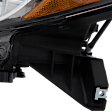 Driver Side Headlight, with Bulb, Halogen, Chrome Interior, without LED DRL, CAPA Certified