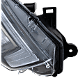 Passenger Side Headlight, with Bulb, Halogen, Smoke Interior, without LED DRL