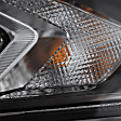 Passenger Side Headlight, with Bulb, Halogen, Smoke Interior, without LED DRL