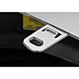 Rear, Driver Side Bumper End, Painted Silver, Painted Silver, 6 Cyl., 4.0L Engine